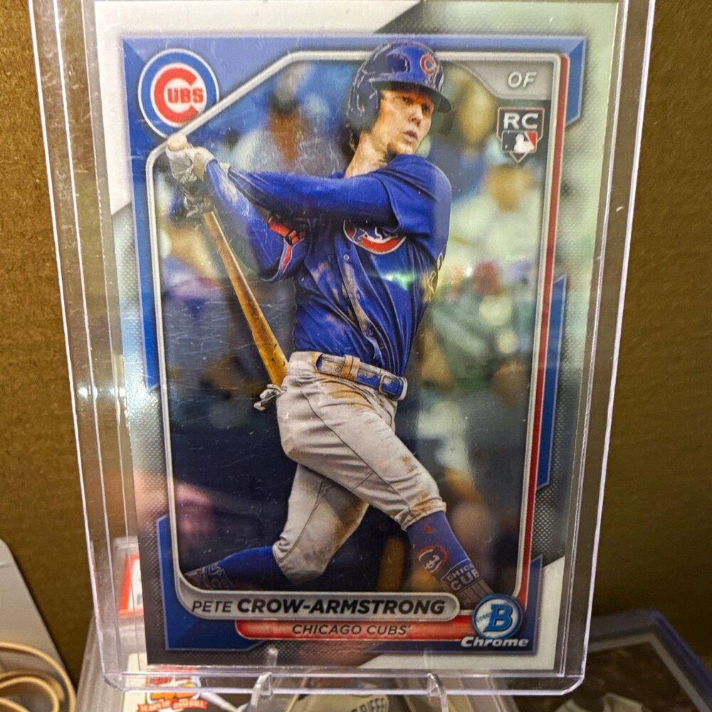 Pete Crow-Armstrong RC 2023 Bowman Chrome Topps Chicago Cubs #45